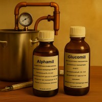 Комплект Alphamil + Glucomil на 250 кг крахмала (Амилосубтилин+Глюкаваморин)