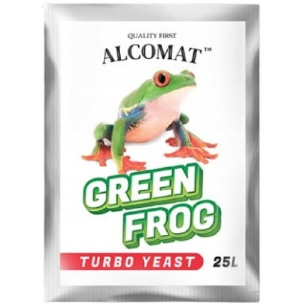Дрожжи Alcomat Green Frog Turbo Yeast