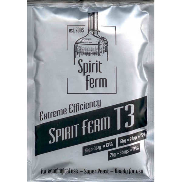 Дрожжи спиртовые Spirit Ferm T3