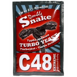 Спіртові дріжджі Double Snake C48 130 г