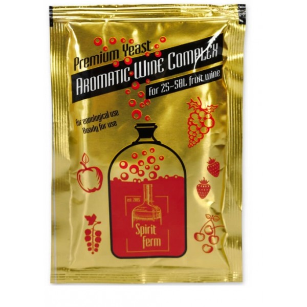 Винные дрожжи SpiritFerm AROMATIC WINE для 25-50л.