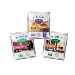 Комплект для медовухи ALCOMAT ( дріжджі, поживна суміш, освітлювач) 